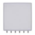 Ventev 2.4 - 5 GHz 6 dBi Universal Patch Antenna with 6 QN Female and 10 in Strong Arm Mount-M6060060P1D63600W