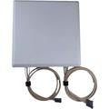 Ventev 2.4/5/6 GHz 8/10/10 dBi Wi-Fi 6E MIMO Panel Antenna with 4 Male MSoc - 6 Male MSoc Connectors-M6080100MP1D103688