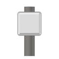 Ventev 2.4/5/6 GHz 6/6/6 dBi Directional Antenna with 4 RPSMA Male Connectors-M7060060MP1D43620