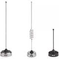 TE Connectivity 152 - 162 MHz Unity Gain 1/4 Wave Whip Antenna in Silver-QW152-L