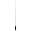 PCTEL, Inc. 47 - 54 MHz Unity Gain Base Loaded 1/4 Wave Antenna in Black, No Spring-MLB4700