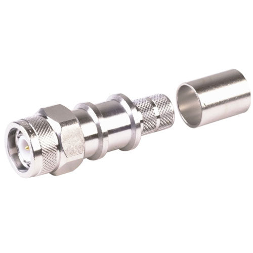 Times Microwave | Conn, TNC Male Crimp for LMR400 Non-Solder Pin - EZ-400-TM-X