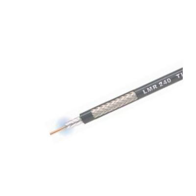 Times Microwave | 1/4" Flexible 50 Ohm Coax Cable Watertight Jacket - TIMLMR-240-DB
