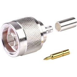 RF Industries - N Male Crimp-RG58, RG141 - RFN-1005-3C