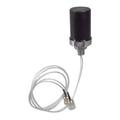 Ventev 698 - 960, 1710 - 2700 MHz 2 - 4 dBi LTE Omni Surface Mount Antenna with 2 RA SMA Male - M3020040O2D1818SM