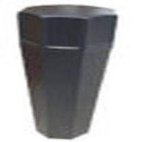 Ventev-Outdoor Bollard w/ Octagonal Cap - BLRD-FRPB-4210C1