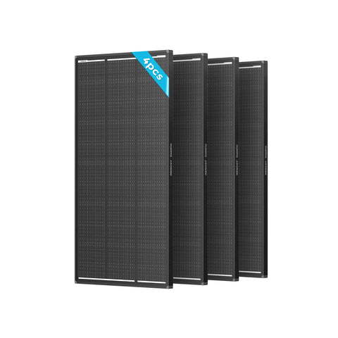 Renogy - 4 Pcs 120W ShadowFlux™ Anti-Shading N-Type Solar Panel - RSP120DC-ASRx4-US