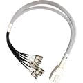 Ventev 2 ft. 8 Port RPTNC Jack BHead RA DART - RDART-8-2FT-RPTBF