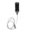 Ventev 698 - 960, 1710 - 2700 MHz 2 - 4 dBi LTE Omni Surface Mount Antenna with 2 N Male Connectors - M3020040O2D3007SM