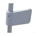 Ventev 2.4 - 5 GHz 6 dBi Wi-Fi Right Facing Handrail Antenna with 4 RPSMA Male in Grey- TW-HE-06042-6R
