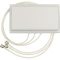 Ventev 2.4 - 5 GHz 6 dBi Wi-Fi Patch Antenna with 3 RPSMA Male Connectors-M6060060P1D33620V
