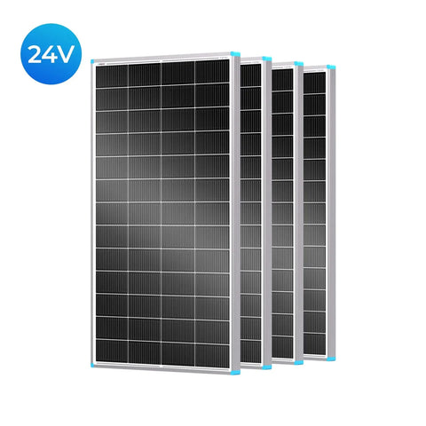 Renogy - 4 Pieces 175 N-Type Solar Panel - RSP175DCx4-US