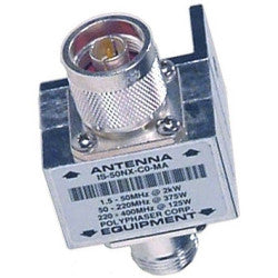 PolyPhaser - 1.5-400 MHz Flange Arrestor, N/M-N/F -  IS-50NX-C0-MA